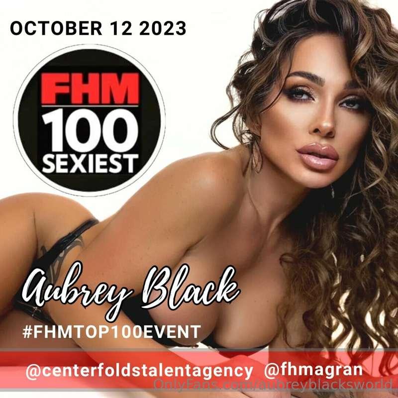 Excited to be part of FHM Top 100 Women in the world! The ev..