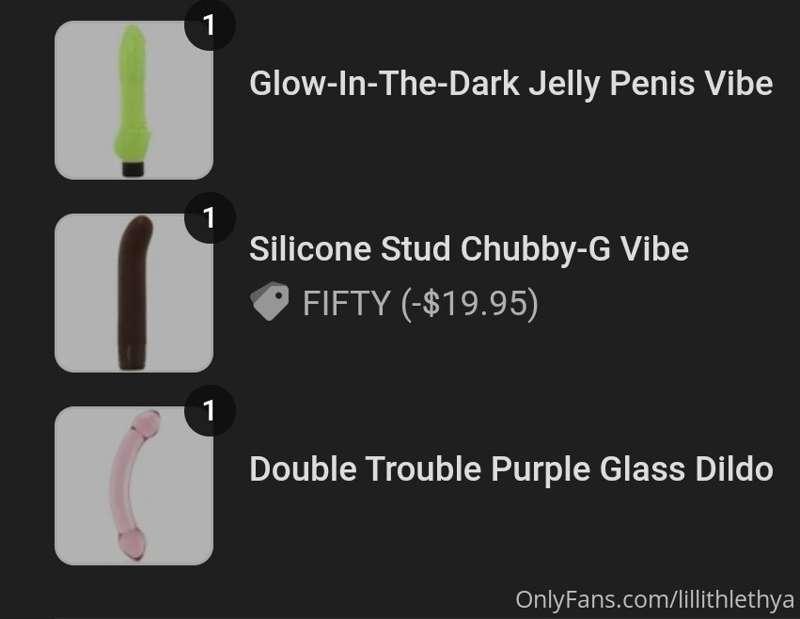 💦🍆 I ordered 3 new toys! Who's excited to see me use them? I..