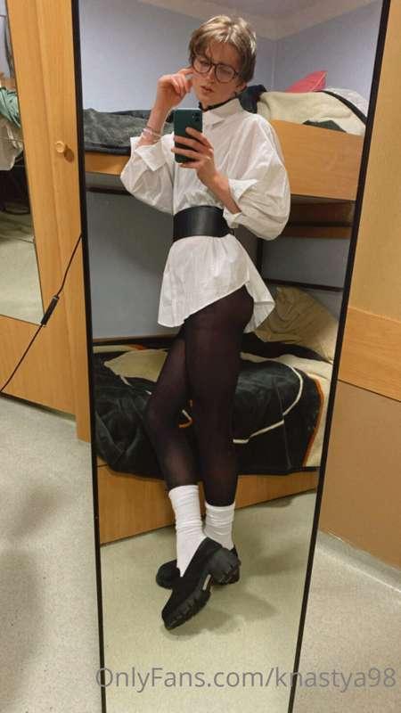 I found some time and took pictures for you in new clothes🥰👩..