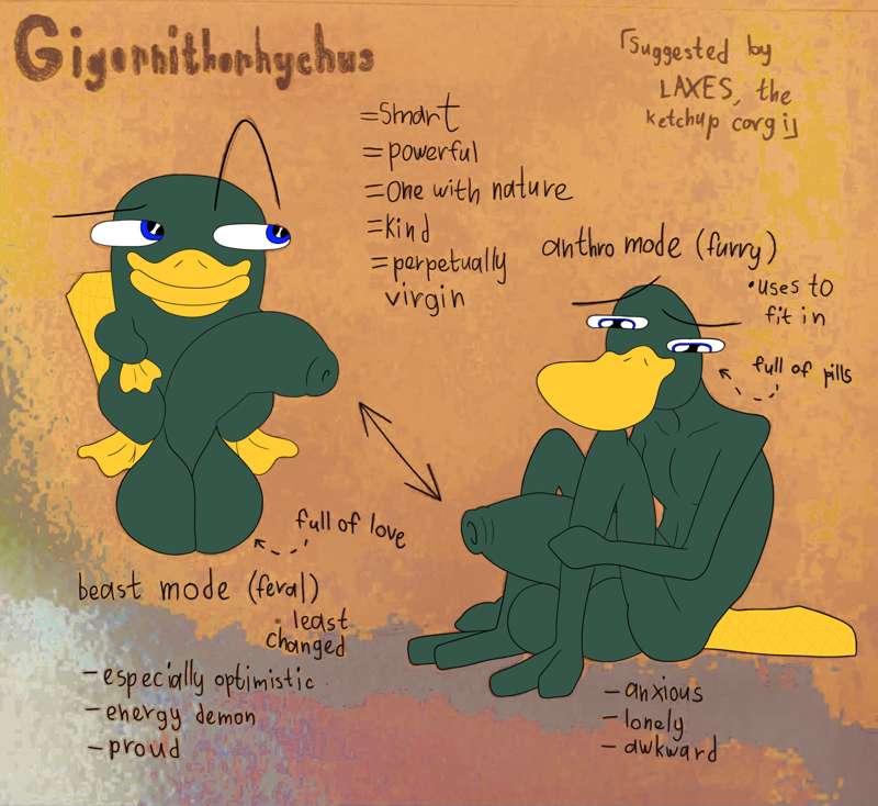 New altersona, the fursona (Colored)