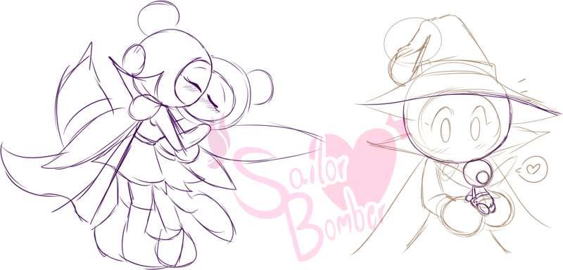 WIP #2 - WitchBomber x FairyBomber