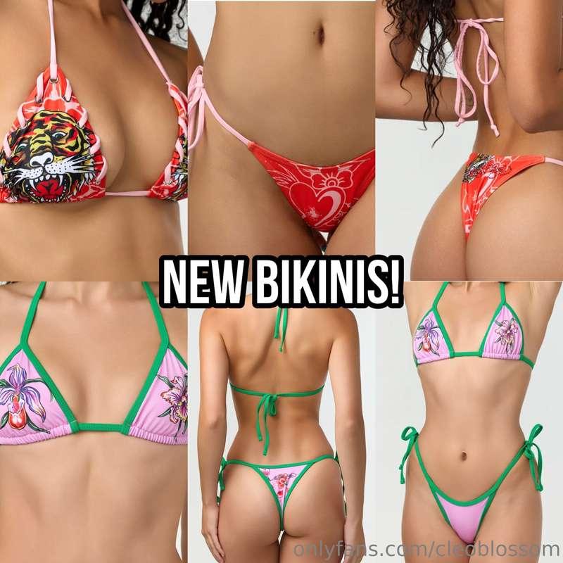 bikinis i’ve had my eyes on just went on sale!😈 now they’re ..