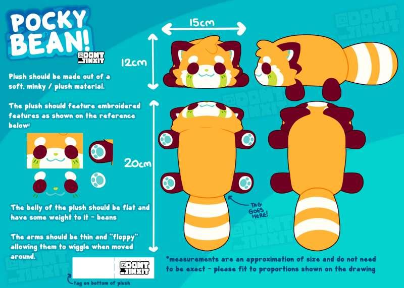 Pocky Bean Plush!