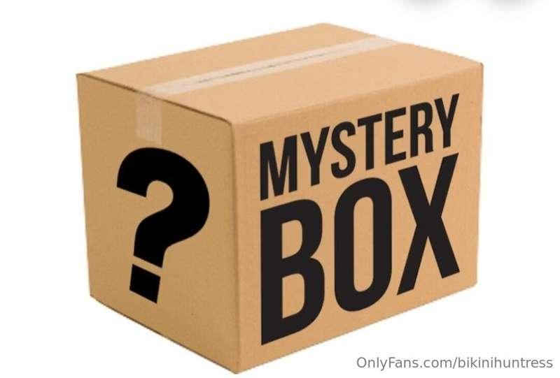 Want a personalized Mystery Box from me of a bunch of my goo..