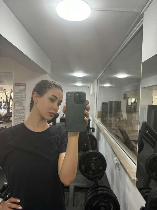'after sweat' sweet selfie hehe 