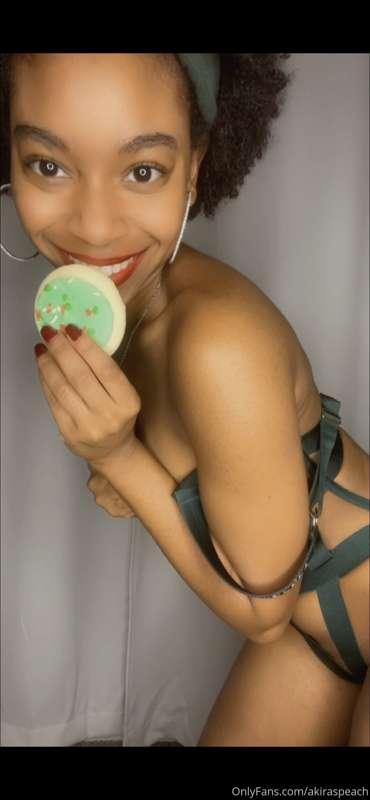 I stole Santa’s milk and cookies last night! I think I’ve be..