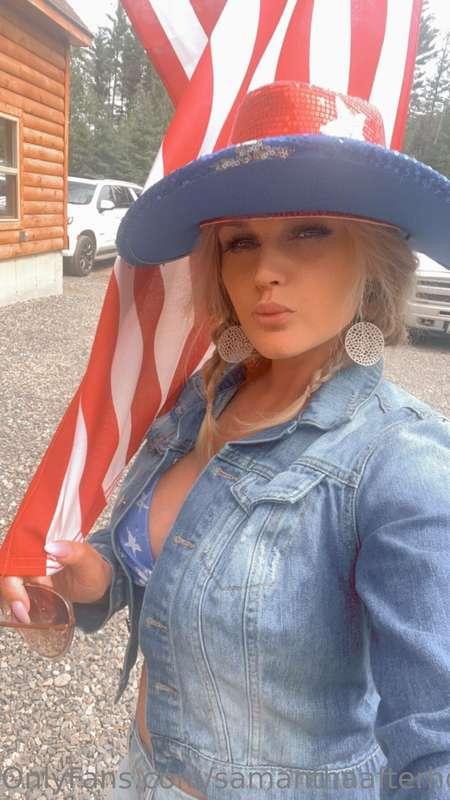you look like the Fourth of July makes me want a hot dog rea..