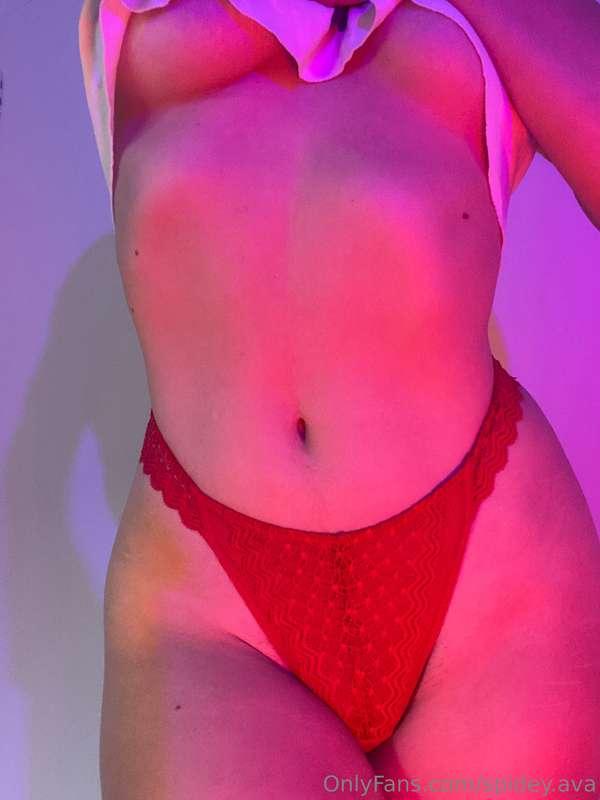 Like this if you'd cum on my tummy, I wanna see something.....