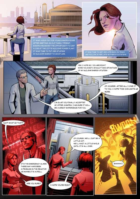 ZEROCAIM comic full page 1