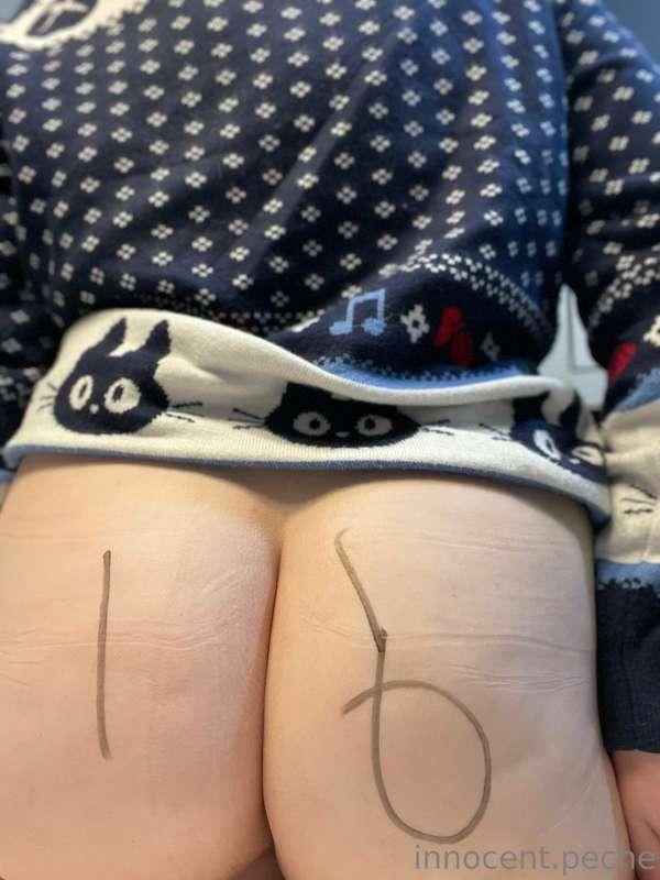 Writing on my ass is hard lol