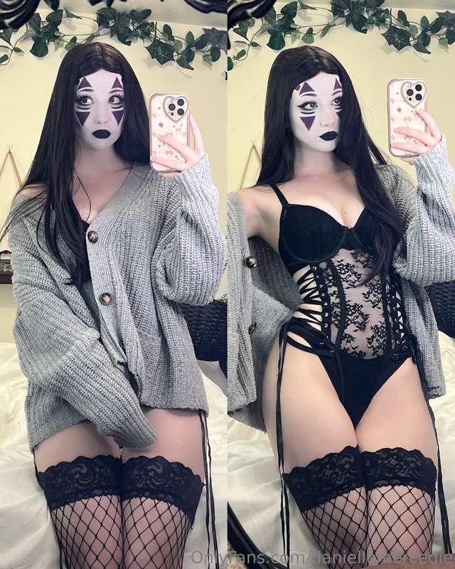 Hope you loved my Halloween costume 🥹🖤