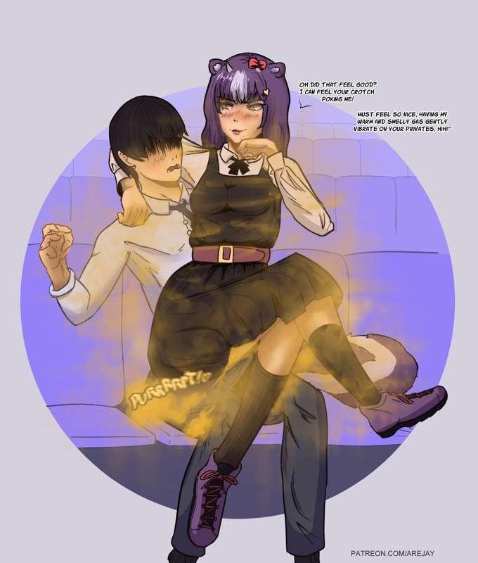 Request: Lolite farting on your crotch