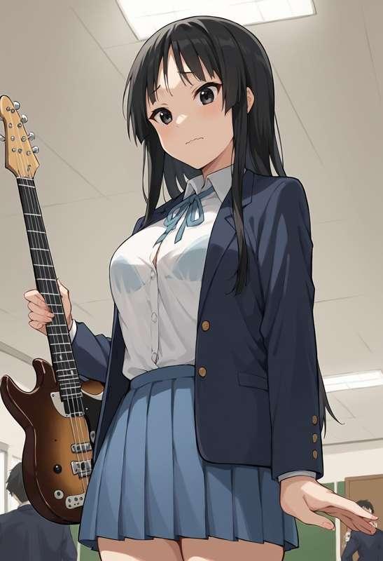 【標準プラン】続いてのプログラムは、けいおん部です！　45枚(zip, pdf有り)