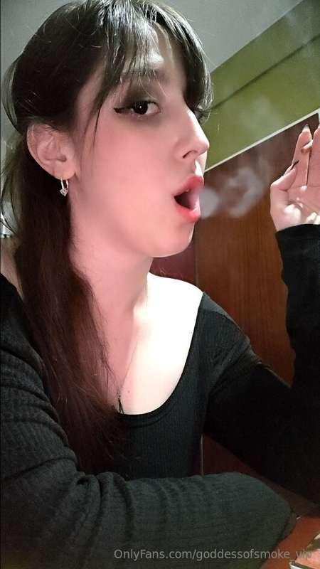 "Getting Ready for the Night… with a Cigarette 💨🔥"Before hea..