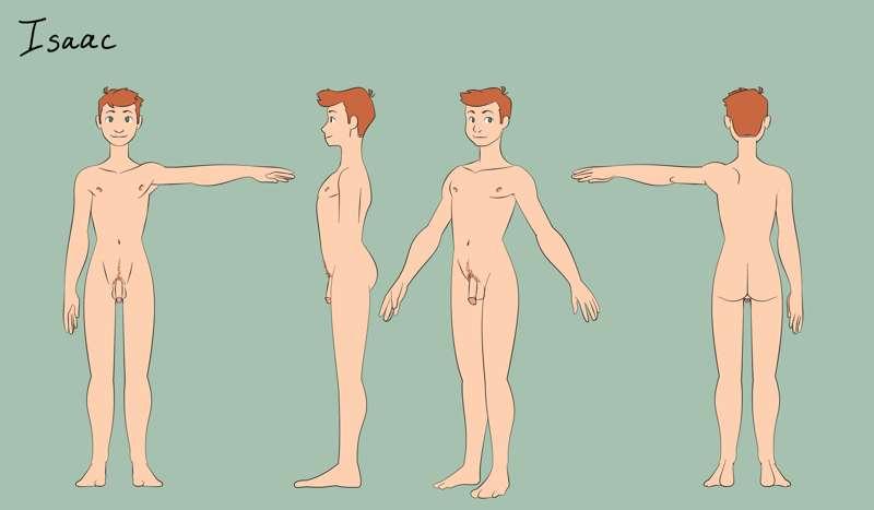 Isaac Character Sheet - Nude