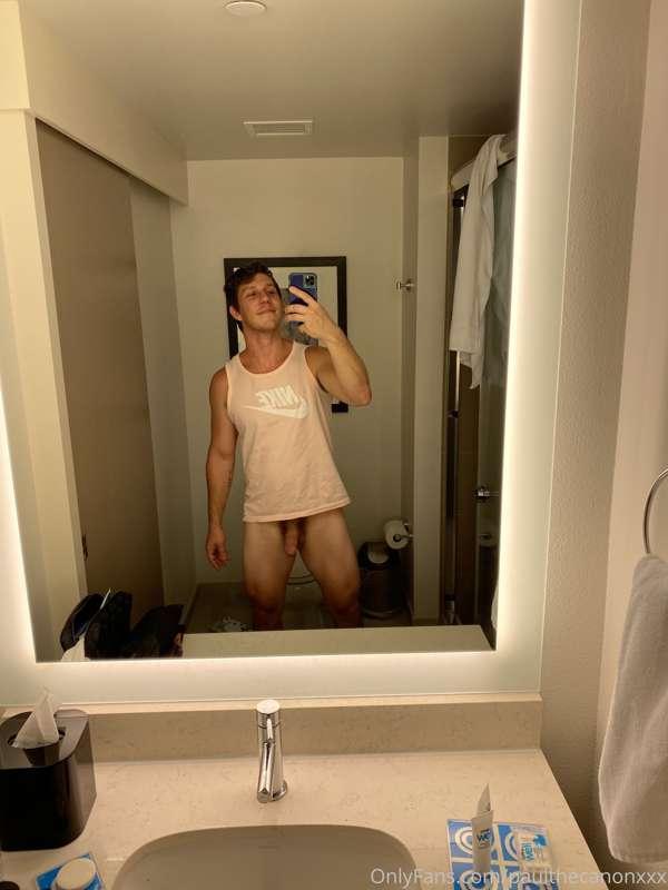Get close and suck all the way down