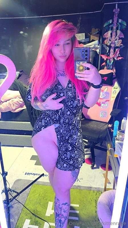 I love this romper, because it's stretchy so you can just pu..