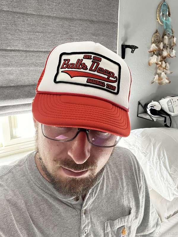 I found this hat at the Halloween store and I had to have it..