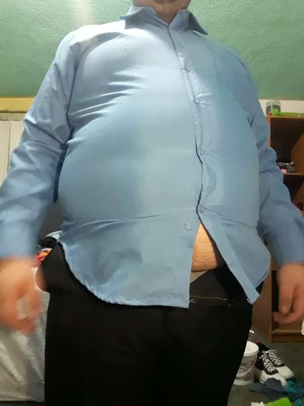 Jhon, exploding his old clothes 