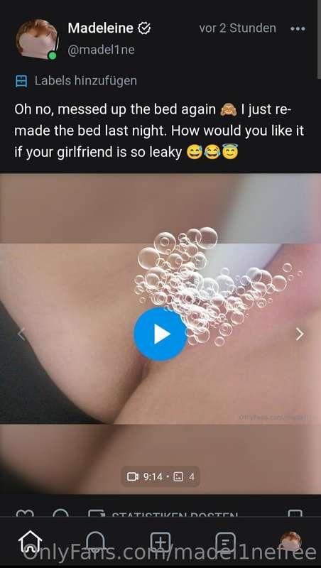 Oh no, messed up the bed again 🙈 I just remade the bed last ..