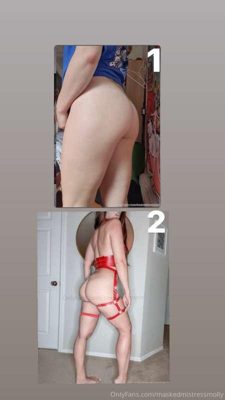 2ND ROUND 🍑✨ BATTLE OF THE BUTTS 💋😈

1) @blondiefrenchie
2) ..