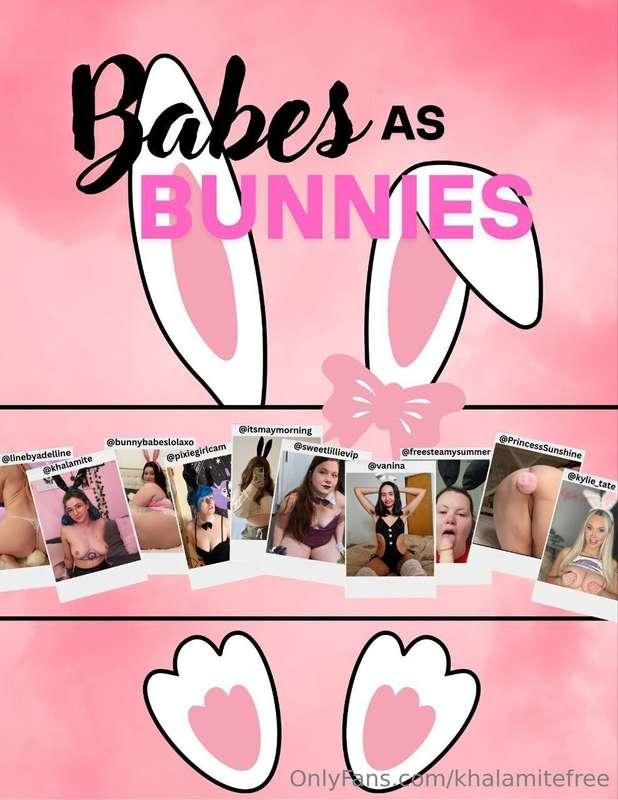 It's bunny hunting season🐰 Tip $15 and I'll send you your bu..