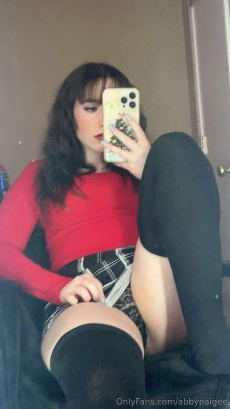 are you gonna peak under my skirt?