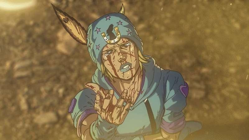 Johnny Joestar confronting a beloved friend one last time.