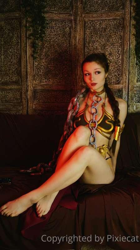 Shot 1 or 2?
Shooting Slave Leia was important to me, i real..
