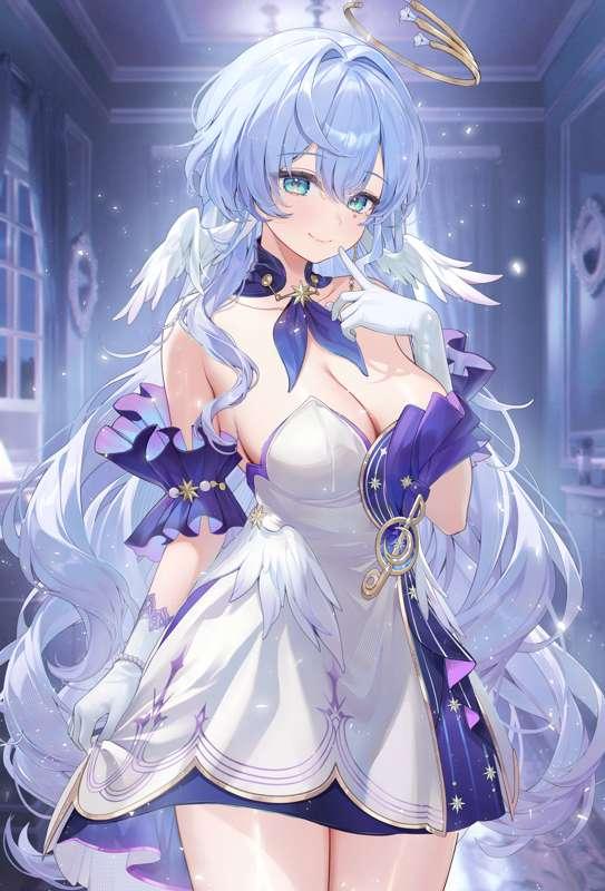 【High Resolution Images 】 Robin💙 lingerie set 知更鳥💙下着報告です