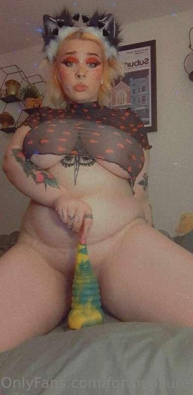 Cute cat girl taking monster cock 🥺🥵🤤🫣 Going up Sunday night..
