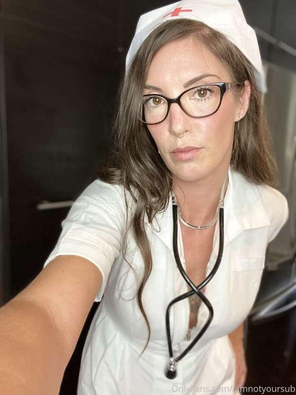Am I your favorite naughty nurse?