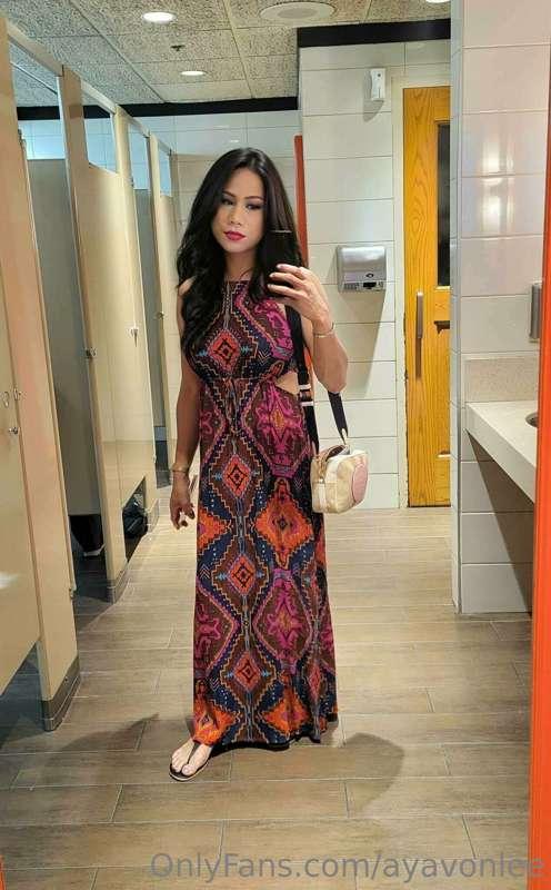 Come with me and let's go out baby.. Wearing my dress that i..