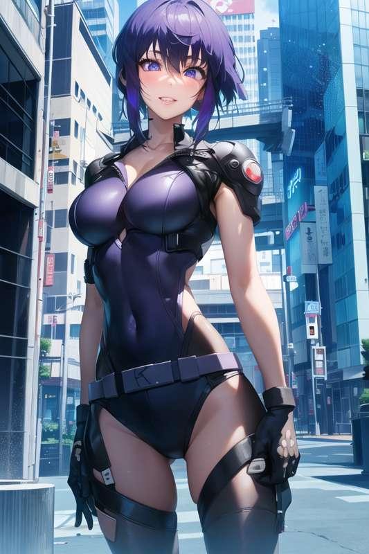 Motoko Kusanagi From Ghost in the Shell