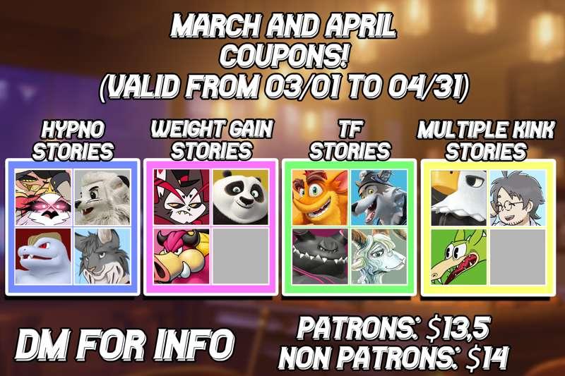February Patreon Event: Coupon Selection