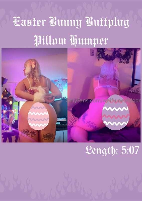 EASTER BUTT PLUG RIDING PILLOWHAPPY EASTEER 🐇 This is the on..