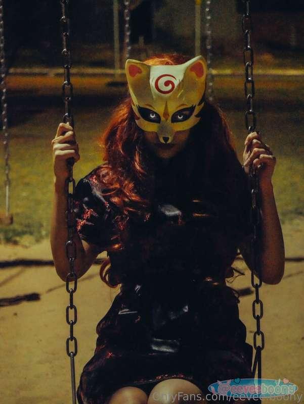 Kitsune dances among shadows and desires, awakening hidden p..