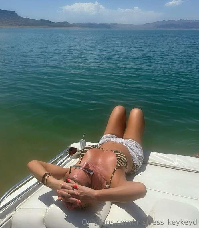 Nice relaxing day on the lake before my crazy busy weekend s..