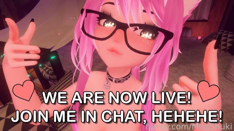 WE ARE NOW LIVE! ❤️ #vtuber #vr #fyp