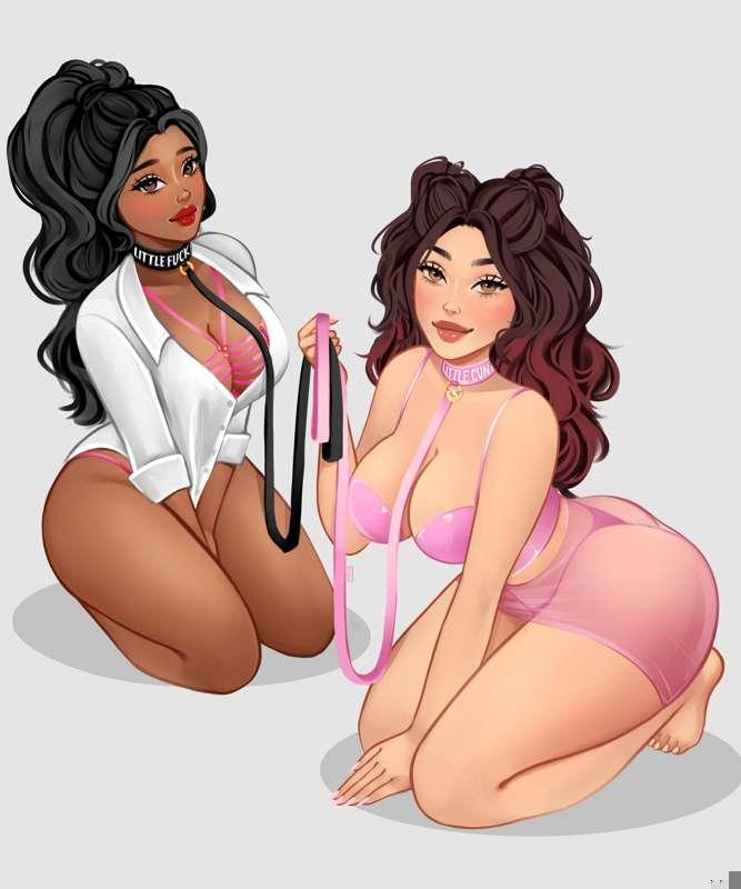 🎨 OC ART 🎨 by @renvirs_ ✨ Can you guess what exactly is going on here??