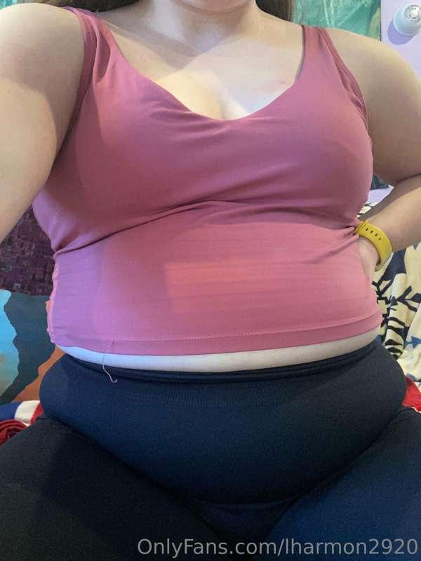 Why do I look rounder after going to the gym lol