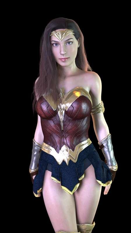 Clothing-Wonder Woman Outfit