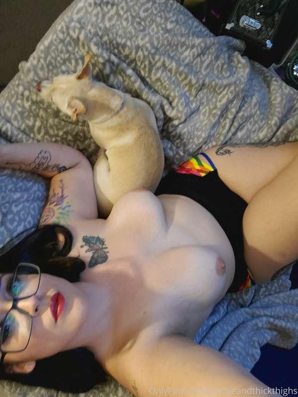 My dog and I :P