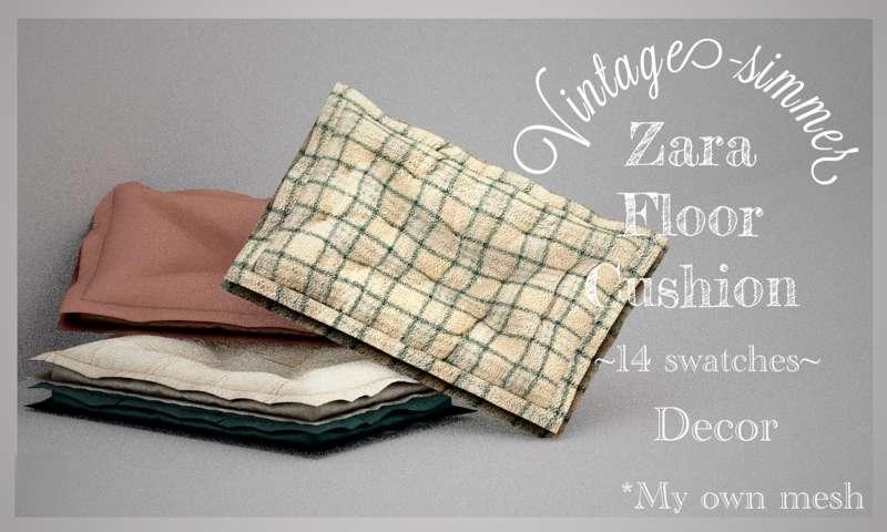 ˗ˏˋZara Floor Cushion ˎˊ˗