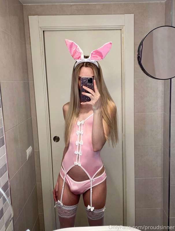 Feeling playful today 🐰