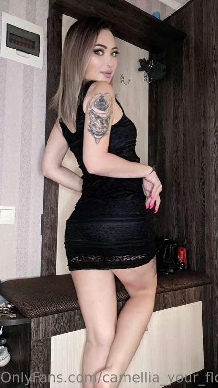 how do you like the black dress💖