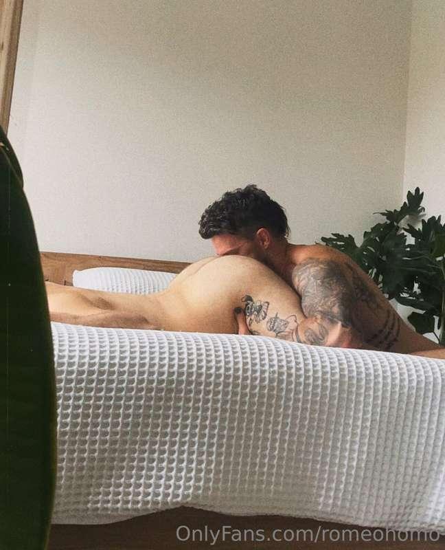 Serving him breakfast