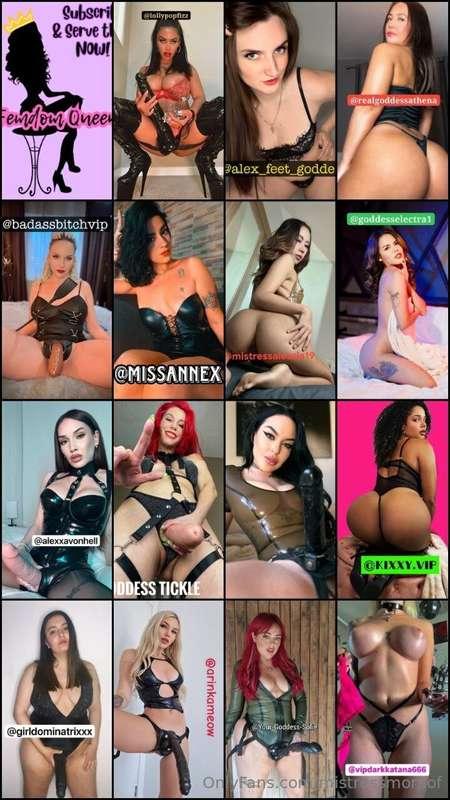 😈 SUBSCRIBE, SUBMIT & OBEY THE TOP DOMMES NOW! 😈 6h #advert@..