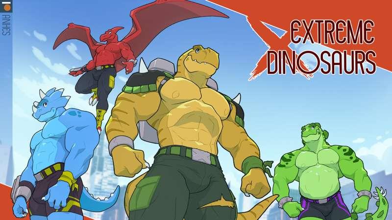 Extreme dinosaurs - Poster