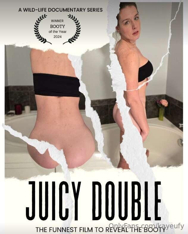 🎬Juicy Double🎬My Booty Release is Here!🎥🍿🥰See my naked booty..
